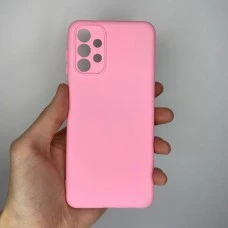 Силикон Original 360 Case Samsung Galaxy A13 (ShutCam) (Розовый)