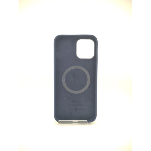 Чехол Silicone Case with MagSafe Apple iPhone 12 Pro Max (Deep Navy)