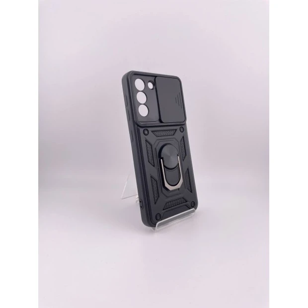 Чохол-кейс Ring Serge Armor для Samsung Galaxy S21 (ShutCam) (Чорний)