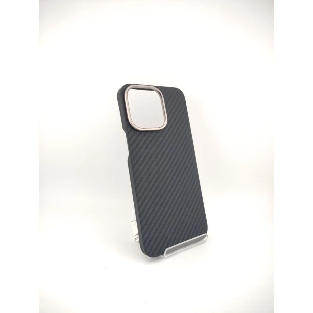 Чехол WAVE Premium Carbon Slim with MagSafe iPhone 14 Pro Max (Black)