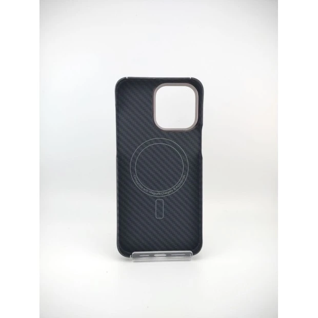 Чехол WAVE Premium Carbon Slim with MagSafe iPhone 14 Pro Max (Black)