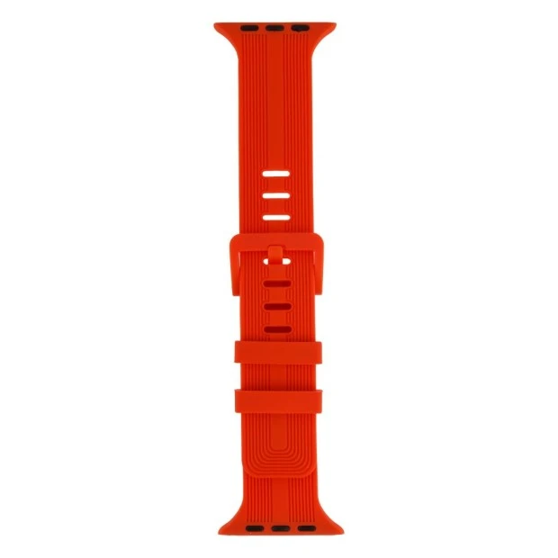 Apple Watch Silicone Shine Strap 42  /  44  /  49mm (18) Orange