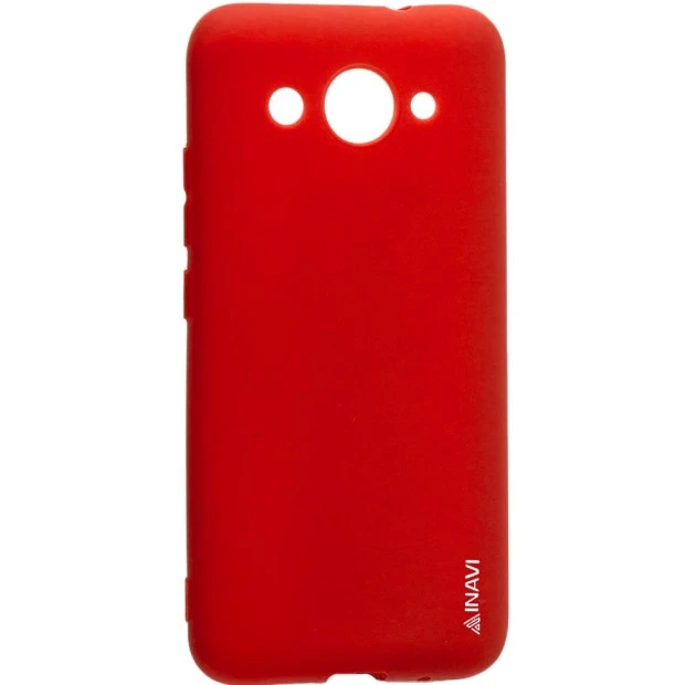 Силиконовый чехол iNavi Color Huawei Y3 2017 (Красный)