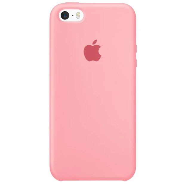 Силиконовый чехол Original Case Apple iPhone 5 / 5S / SE (14) Pink