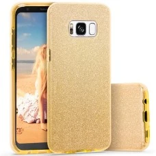 Силикон Glitter Samsung Galaxy S8 Plus (Золотой)