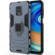 Бронь-чехол Ring Armor Case Xiaomi Redmi Note 9 Pro / Note 9S (Пыльная бирюза)
