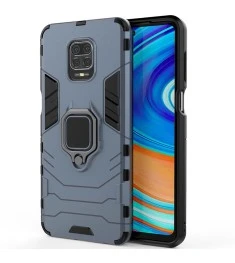 Бронь-чехол Ring Armor Case Xiaomi Redmi Note 9 Pro / Note 9S (Пыльная бирюза)