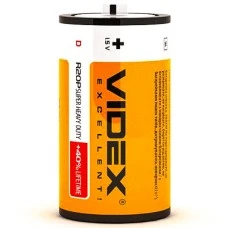 Батарейка Videx R20P D 1.5V