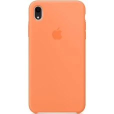 Чехол Silicone Case Apple iPhone XR (Papaya)