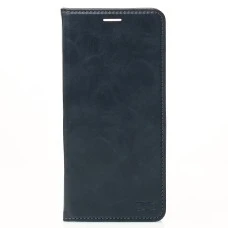 Чохол-книжка Leather Elegant Xiaomi Redmi Note 14 5G (Темно-синій)