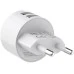 Adapter USB Borofone BA23A 2USB 2.4A (White) Adapter USB Borofone BA23A 2USB 2.4A (White)