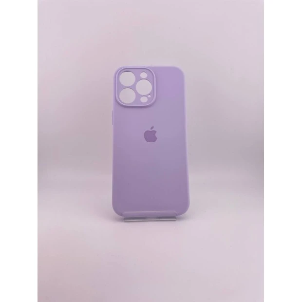 Силикон Original RoundCam Case Apple iPhone 15 Pro Max (71) Light Glycine