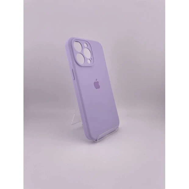 Силикон Original RoundCam Case Apple iPhone 15 Pro Max (71) Light Glycine