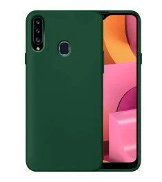 Темно-зелений силіконовий чохол Original 360 для Samsung Galaxy A20S (2019)