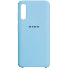 Силиконовый чехол Original Case Samsung Galaxy A30s / A50 / A50s (2019) (Голубой)