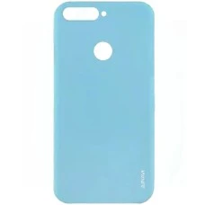 Силикон iNavi Color Huawei Y7 (2018) / Y7 Prime (2018) / Honor 7C Pro (нежно-голубой)