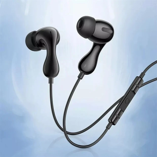 Baseus Encok CZ20 (Type-C) вакуумні дротові навушники-гарнітура (Чорний) A00171400113-00