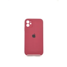 Силіконовий чохол Original Square RoundCam для Apple iPhone 11 (57) Marsala.