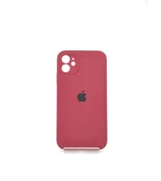 Силіконовий чохол Original Square RoundCam для Apple iPhone 11 (57) Marsala.