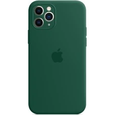 Силикон Original RoundCam Case Apple iPhone 11 Pro Max (69) Atrovirens