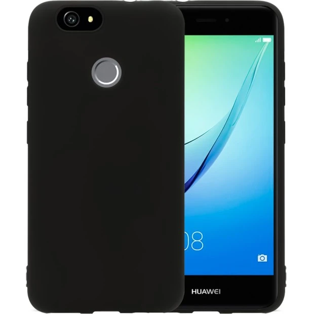 Силиконовый чехол iNavi Color Huawei Nova (черный)