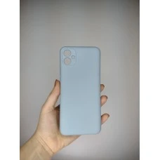 Силіконовий оригінальний 360-чохол для Samsung Galaxy A04E (2022) (ShutCam) (Блакитний)