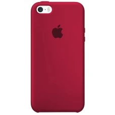 Силикон Original Case Apple iPhone 5 / 5S / SE (04) Rose Red