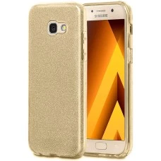 Силиконовый чехол Glitter Samsung Galaxy A5 (2017) A520 (Золотой)