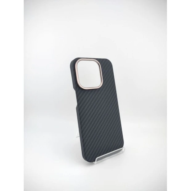 Чехол WAVE Premium Carbon Slim with MagSafe iPhone 14 Pro (Black)
