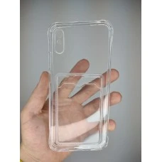 Силикон WS Card ShutCam Case Xiaomi Redmi 9A (Прозрачный)