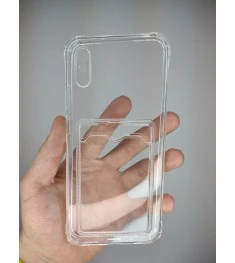 Силикон WS Card ShutCam Case Xiaomi Redmi 9A (Прозрачный)