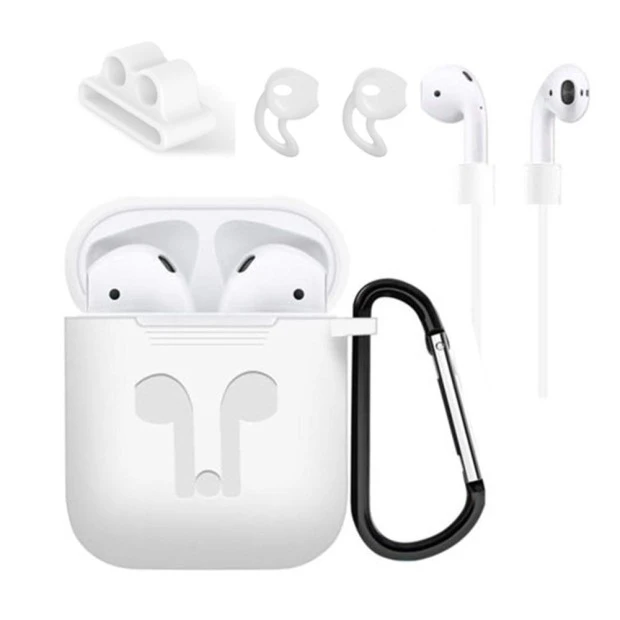 Чехол для наушников Slim Case Apple AirPods Set (White)
