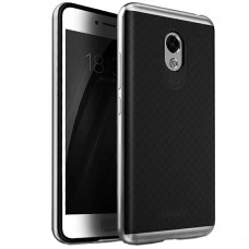 Силиконовый чехол Ipaky Carbon Case Meizu M3 Mini / M3s Mini (Серый)