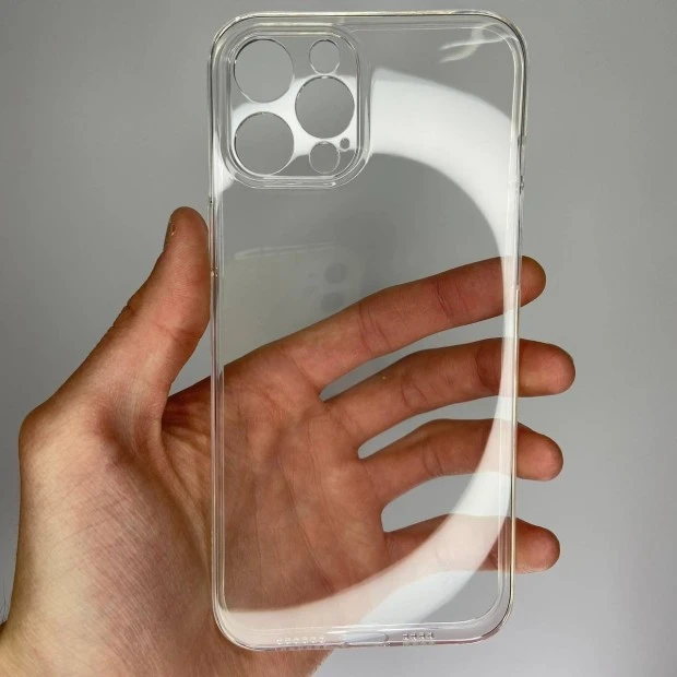 Силіконовий чохол Alabay для Apple iPhone 12 Pro Max (Прозорий)