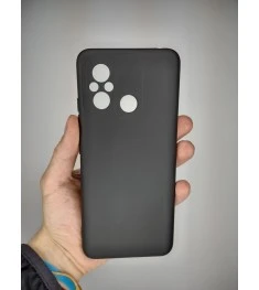 Силіконовий оригінальний 360-чохол для Xiaomi Redmi 12C  /  11A (ShutCam) (Чорни..
