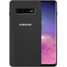 Силикон Original 360 Case Logo Samsung Galaxy S10 (Чёрный)