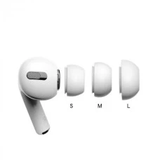 Амбушюры силиконовые Apple Airpods Pro 1 / Pro 2 (M) (Белый)