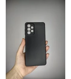 Силикон Graphite Samsung Galaxy A73 (ShutCam) (Чёрный)