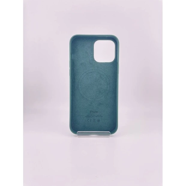 Чехол Silicone Case with MagSafe Apple iPhone 13 Pro Max (Eucalyptus)