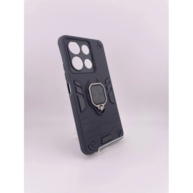 Бронь-чехол Ring Armor Defender Xiaomi Redmi Note 13 4G (ShutCam) (Чёрный)