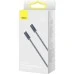 USB-кабель Baseus Dynamic Series 20W (Type-C до Lightning) (Сірий) CALD000016 USB-кабель Baseus Dynamic Series 20W (Type-C до Lightning) (Сірий) CALD000016