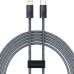 USB-кабель Baseus Dynamic Series 20W (Type-C до Lightning) (Сірий) CALD000016 USB-кабель Baseus Dynamic Series 20W (Type-C до Lightning) (Сірий) CALD000016