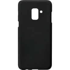 Силиконовый чехол iNavi Color Samsung Galaxy A8 (2018) A530 (черный)