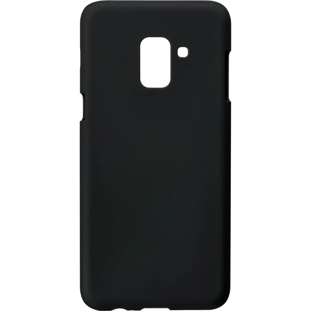 Силиконовый чехол iNavi Color Samsung Galaxy A8 (2018) A530 (черный)