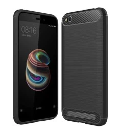 Силикон Polished Carbon Xiaomi Redmi 4a (Черный)
