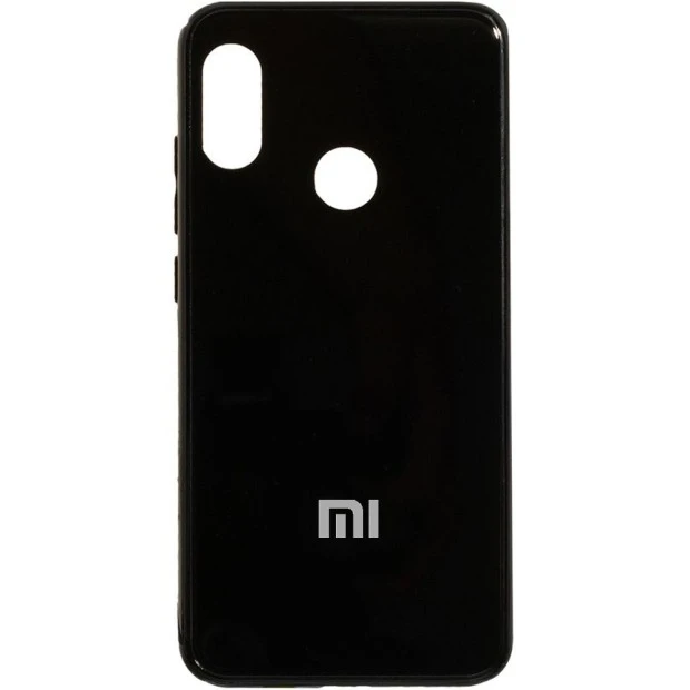 Накладка Glass Case Xiaomi Redmi 6 Pro / Mi A2 Lite (черный)