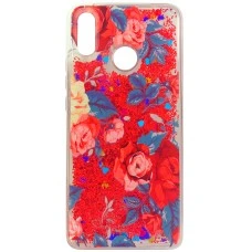 Силиконовый чехол Liquid Fashion Huawei P Smart Plus / Nova 3i (Rose)