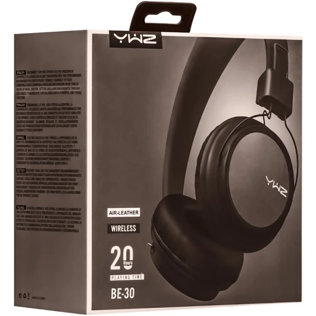 Наушники-гарнитура Sonic Sound BE30 Bluetooth Wireless Stereo (Коричневый)