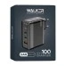 Walker WH-47 100W GAN Charger (1USB / 2Type-C) (Black) Walker WH-47 100W GAN Charger (1USB / 2Type-C) (Black)