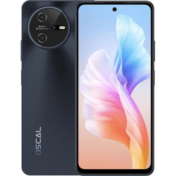 Мобильный телефон Oscal Tiger 12 8/128Gb Dual Sim (Grey)